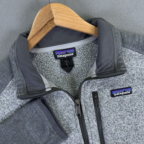 Patagonia Other - Patagonia Better Sweater Fleece Quarter Zip Mens Large Grey Outdoor Nature Prep